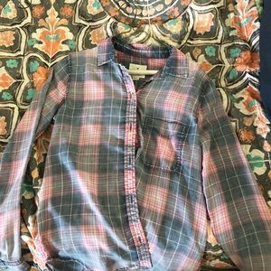 Never worn American eagle flannel